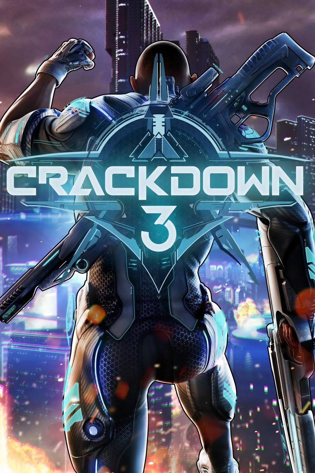 Agent trong Crackdown 3 với bối cảnh thành phố có thể phá hủy, nhưng không đủ để cứu vãn game.