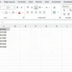 Ảnh động minh họa cách Excel hiển thị biểu tượng loại dữ liệu (Value Tokens) trong thanh công thức