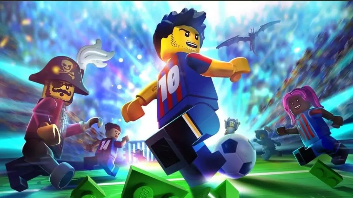 Ảnh minh họa của game bóng đá LEGO 2K Goooal chưa được công bố