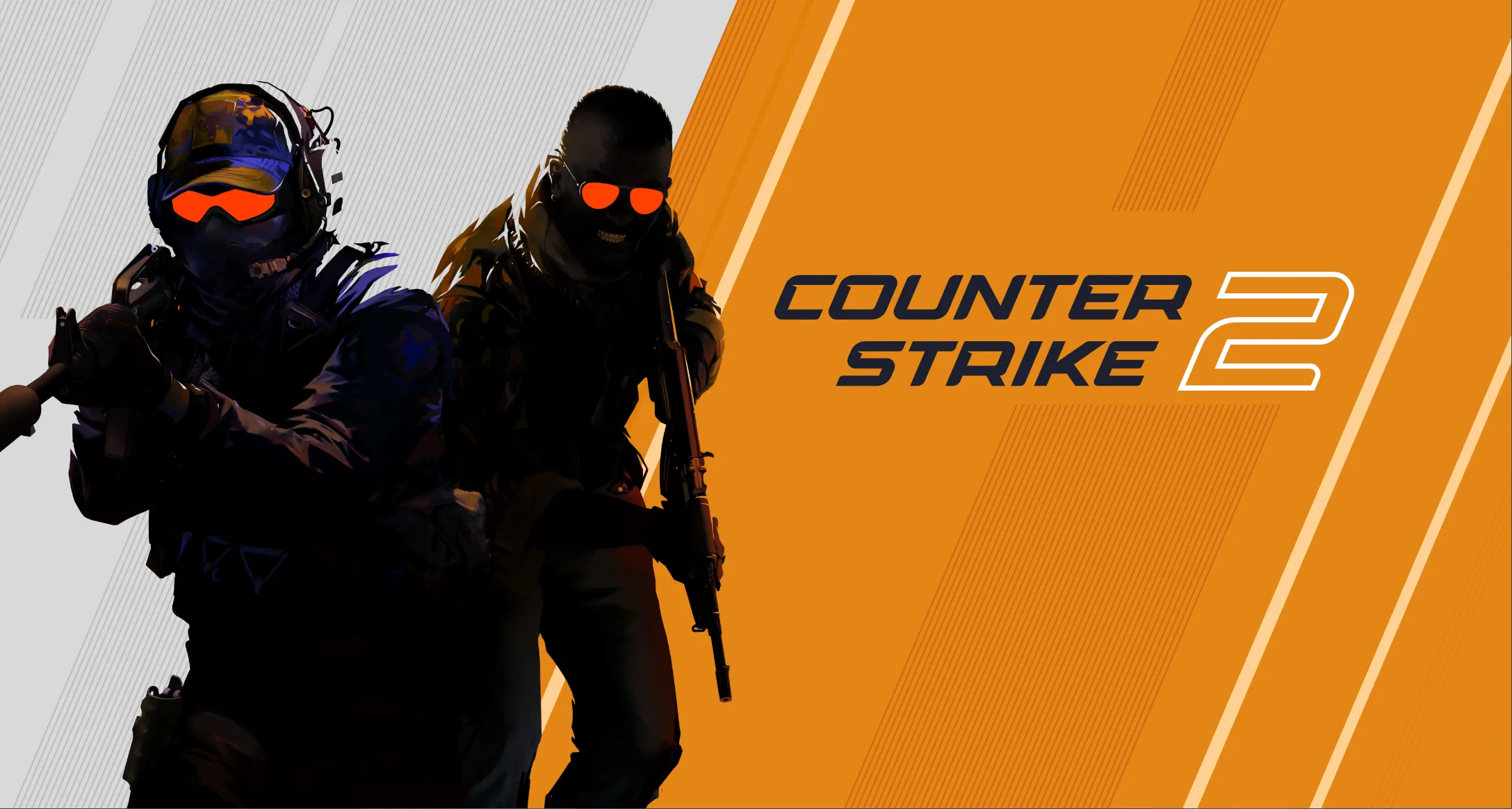 Ảnh tiêu đề Counter-Strike 2 với các nhân vật CT và T biểu tượng