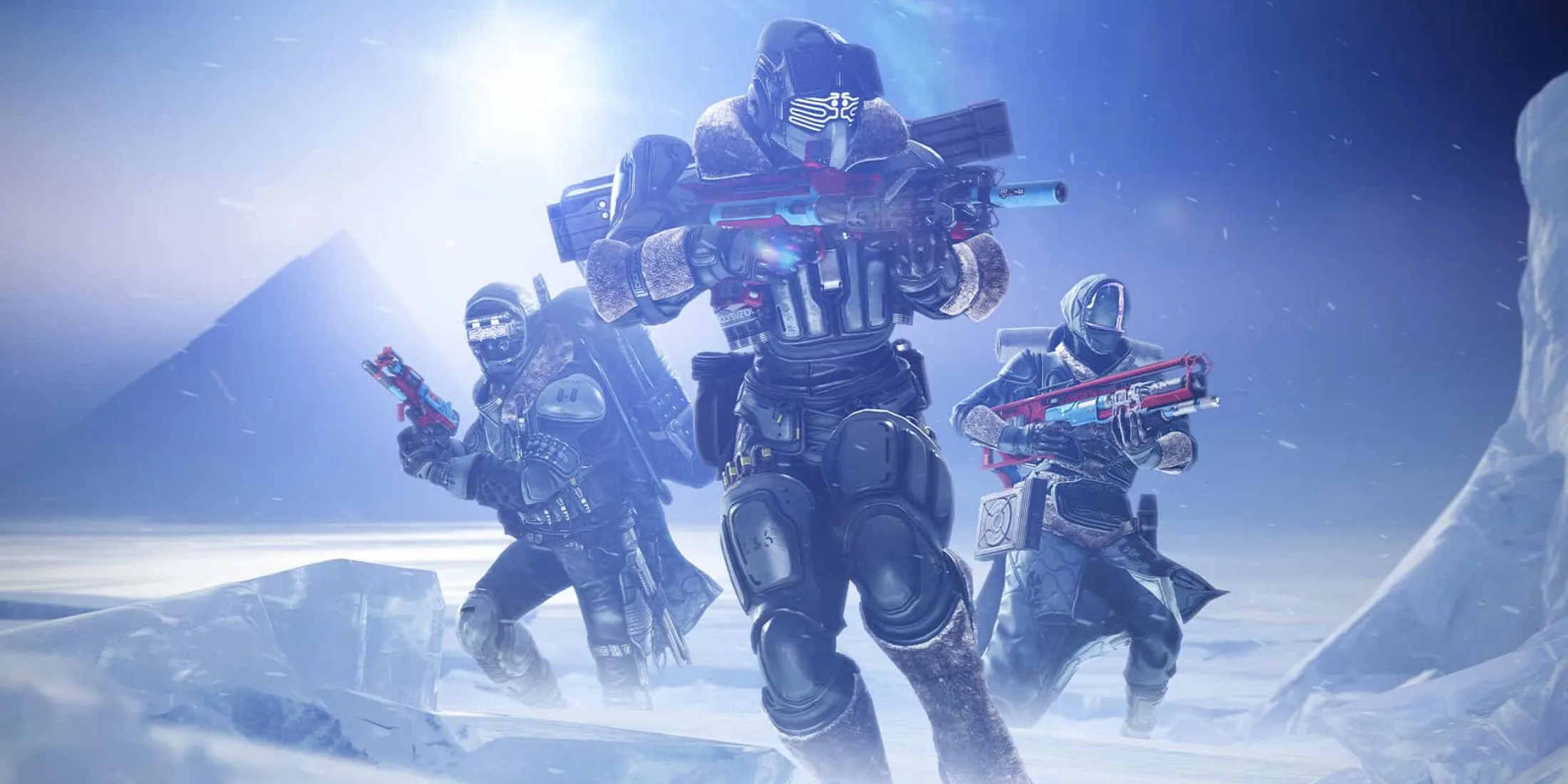 Ba nhân vật Warlock, Gambit và Guardian trong Destiny 2 với phong cách độc đáo