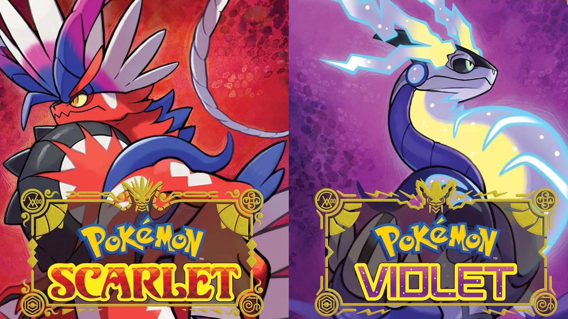 Bìa game Pokémon Scarlet &amp; Pokémon Violet, phiên bản mới nhất nhận Free Update cho Nintendo Switch 2.