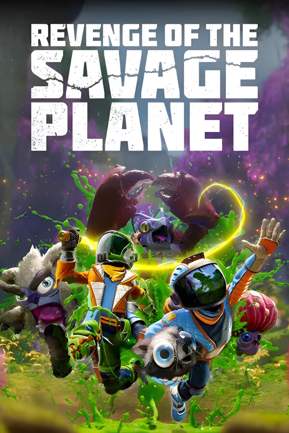 Bìa game Revenge of the Savage Planet, ví dụ về game indie chưa thành công trên Xbox Game Pass