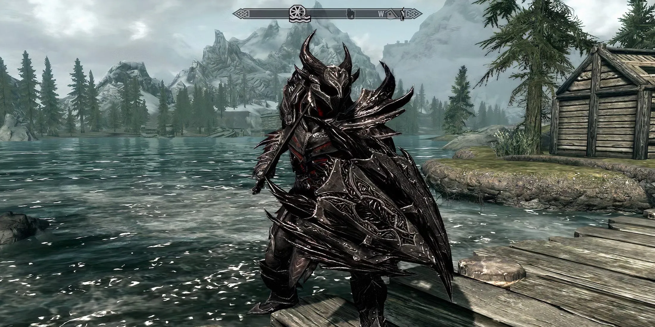 Bộ giáp Daedric mạnh mẽ trong Skyrim