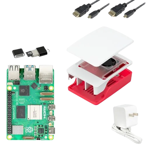 Bộ khởi động CanaKit Raspberry Pi 5, kit học lập trình và dự án