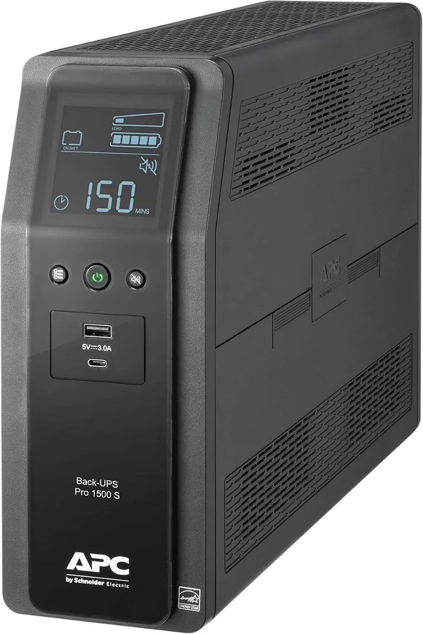Bộ lưu điện UPS APC 1500VA Sine Wave với nhiều cổng cắm