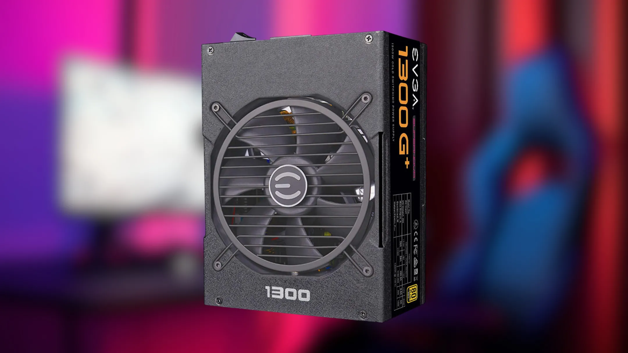 Bộ nguồn EVGA Supernova 1300 G+ với thiết kế tối ưu và công suất 1300W