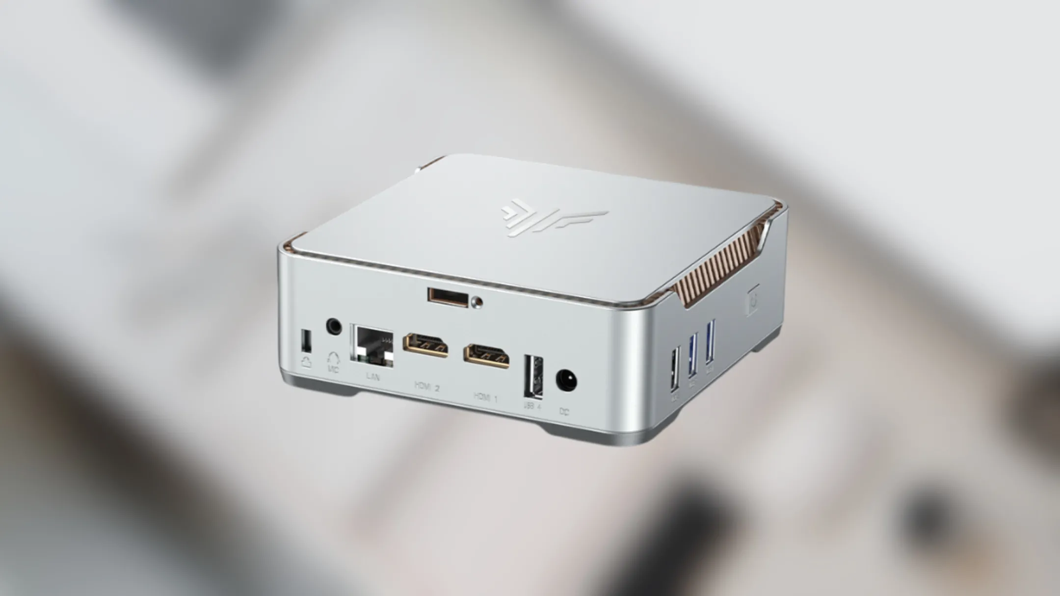 Các cổng kết nối đa dạng trên Mini PC Kamrui GK3Plus