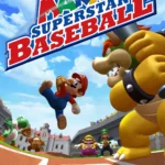 Các nhân vật Mario chơi bóng chày trong Mario Superstar Baseball trên GameCube