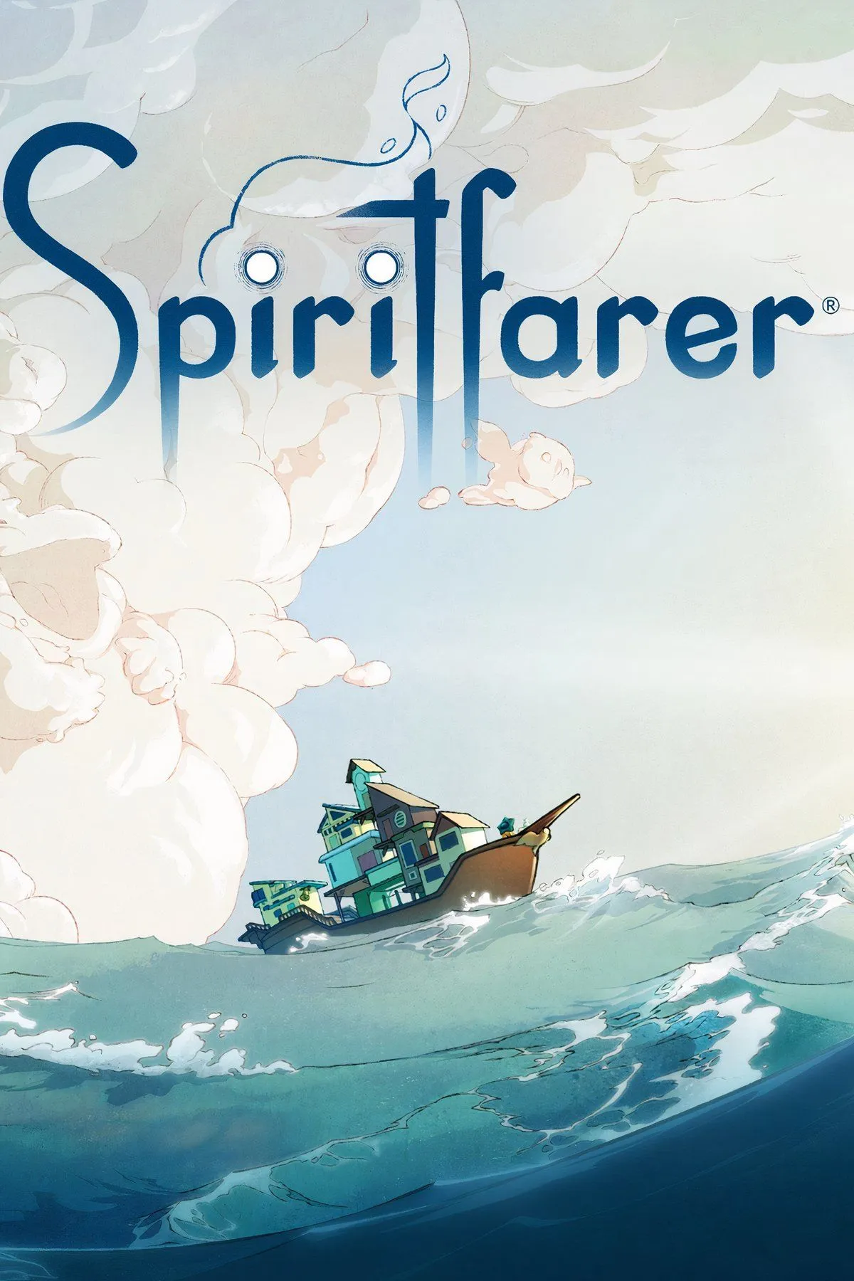 Các nhân vật và khung cảnh thuyền trong game Spiritfarer
