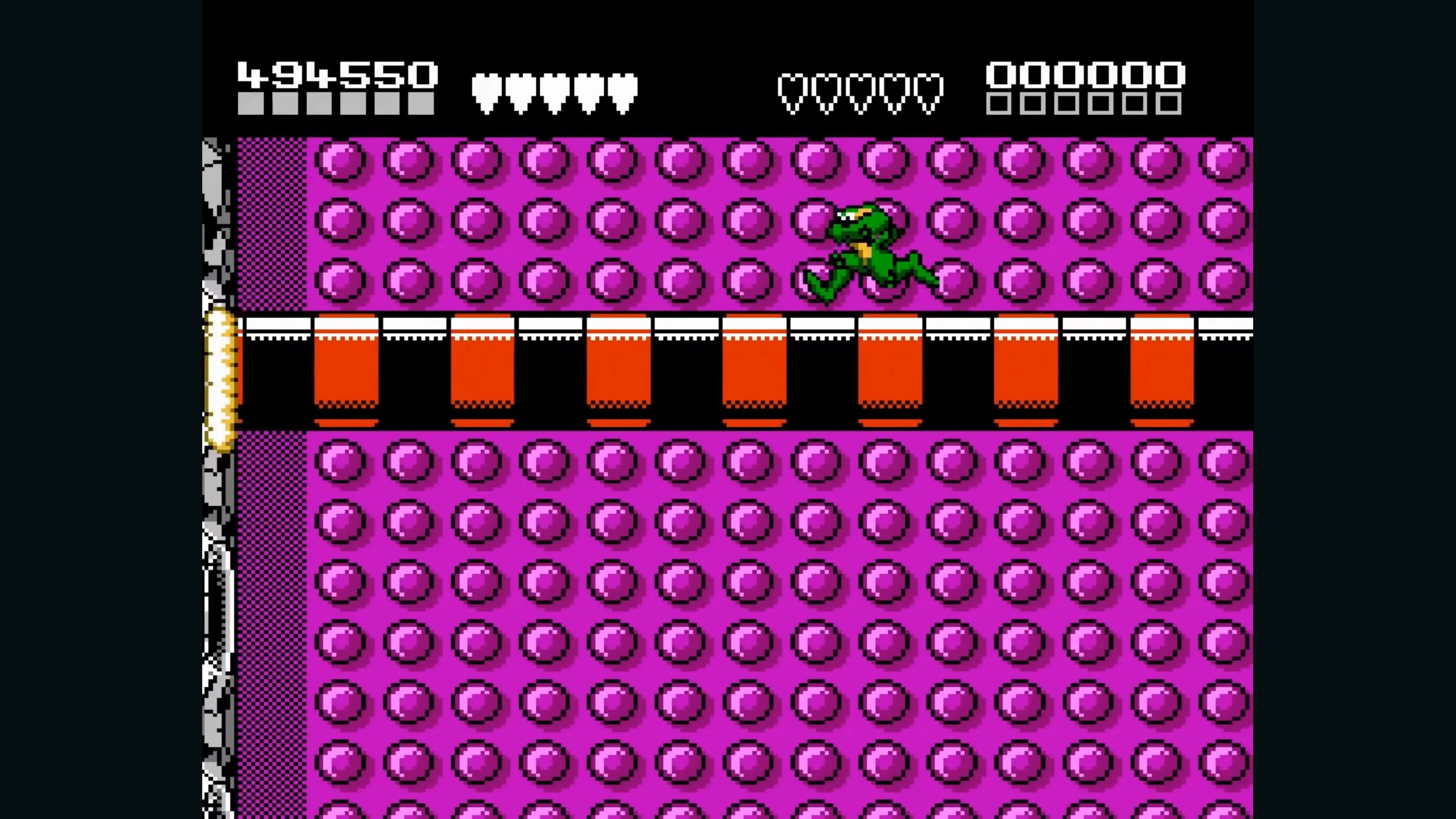 Cảnh các chú cóc Battletoads sẵn sàng chiến đấu.