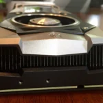 Card đồ họa NVIDIA GeForce GTX 1080 Ti phiên bản Founders trên bàn làm việc