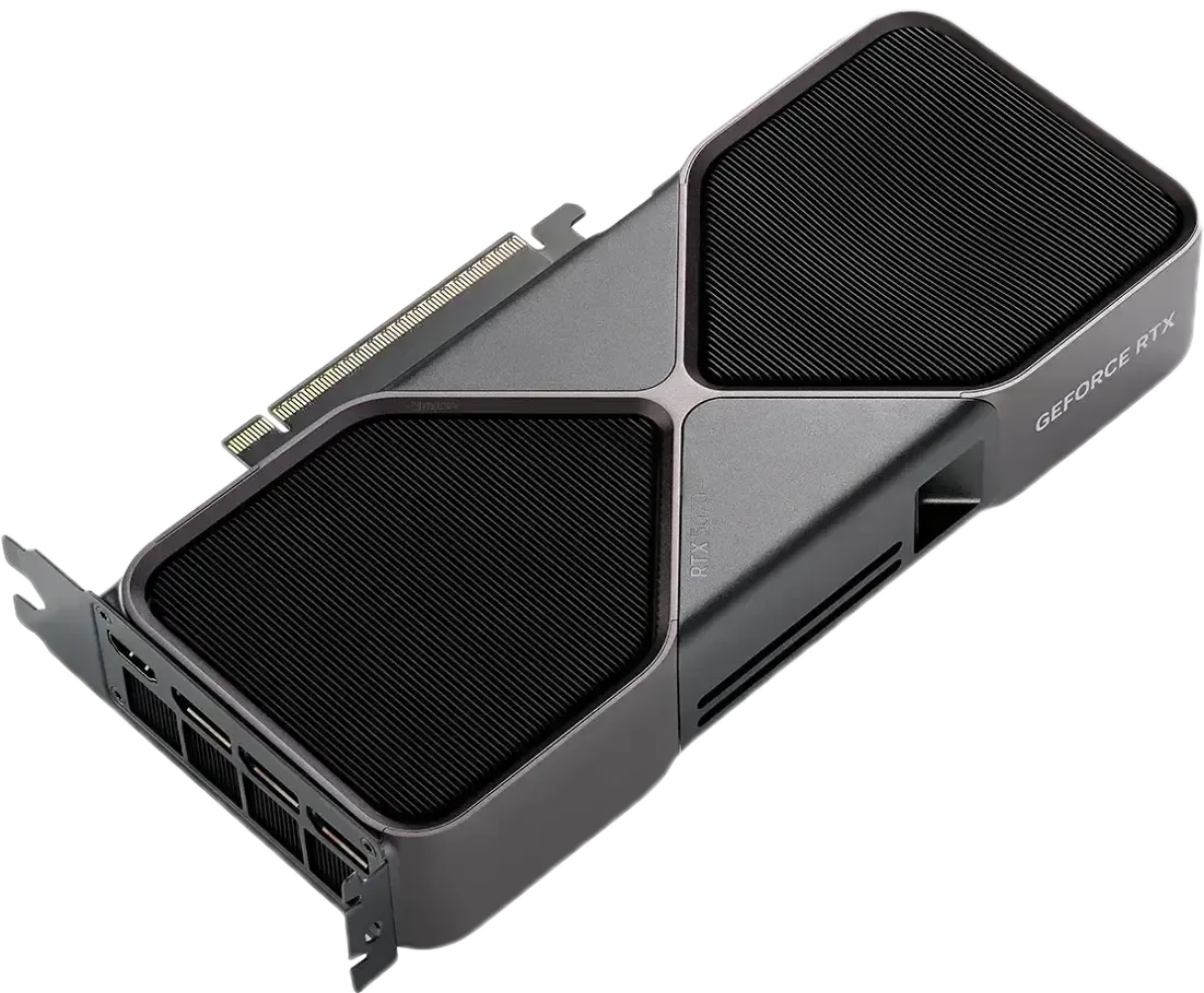 Card đồ họa Nvidia RTX 5070 Founder's Edition với thiết kế tản nhiệt kép và 12GB GDDR7 VRAM
