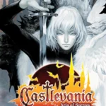 Castlevania Aria of Sorrow bìa game với Soma Cruz