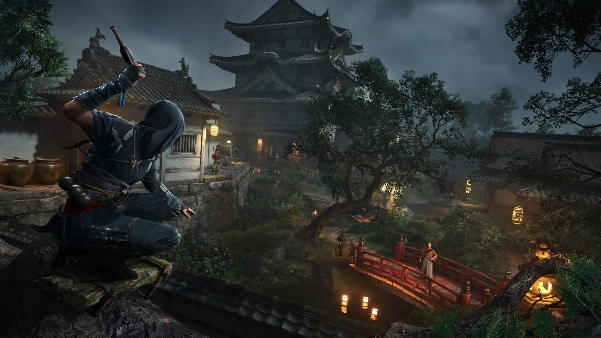 Chiến binh Yasuke đối đầu với kẻ thù bằng vũ khí truyền thống Nhật Bản, thể hiện cơ chế chiến đấu đã được cải thiện trong Assassin's Creed Shadows.
