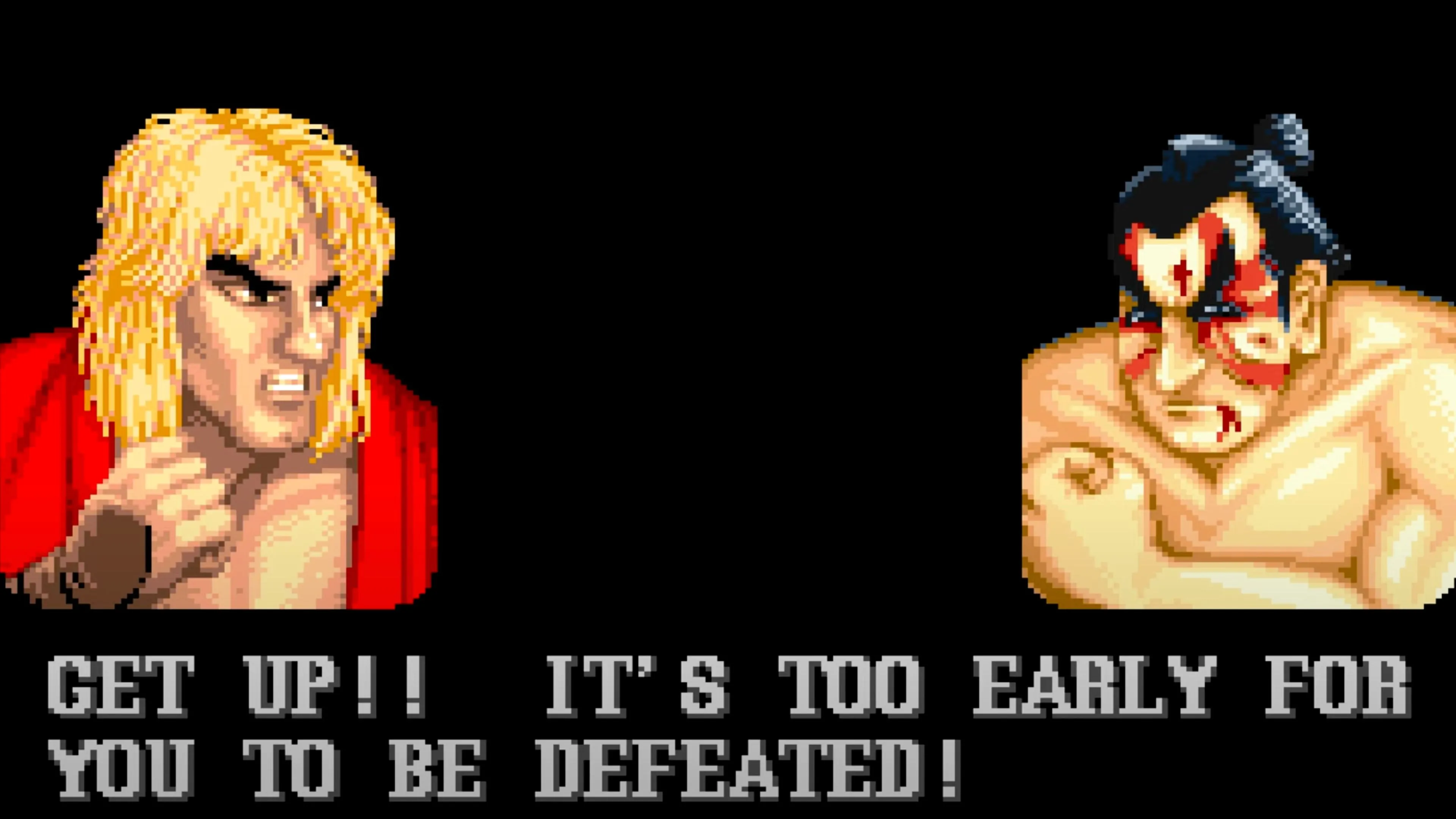 Chun-Li thực hiện đòn đá quay trong một màn chơi của Street Fighter II