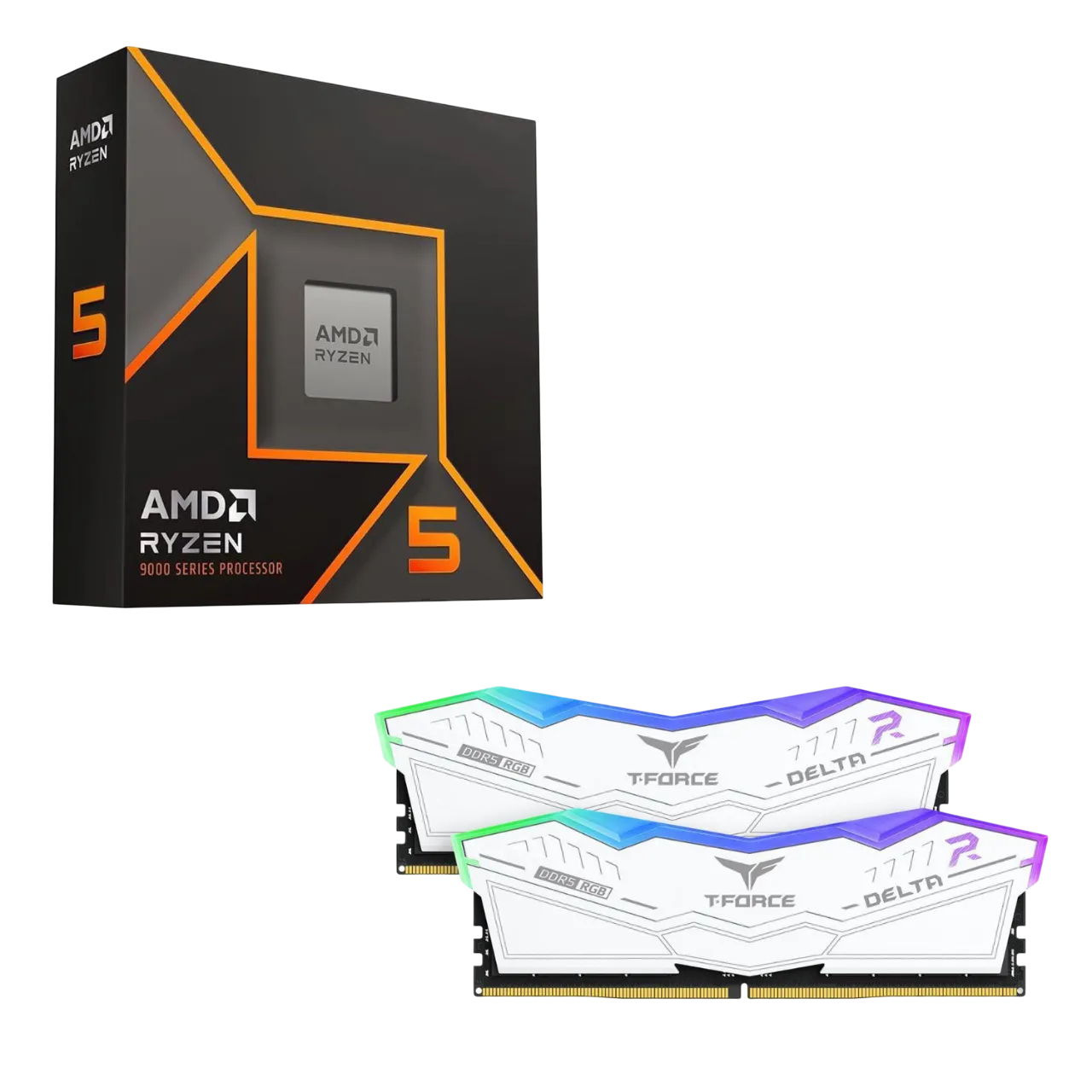 Combo CPU AMD Ryzen 5 9600X và RAM DDR5 16GB