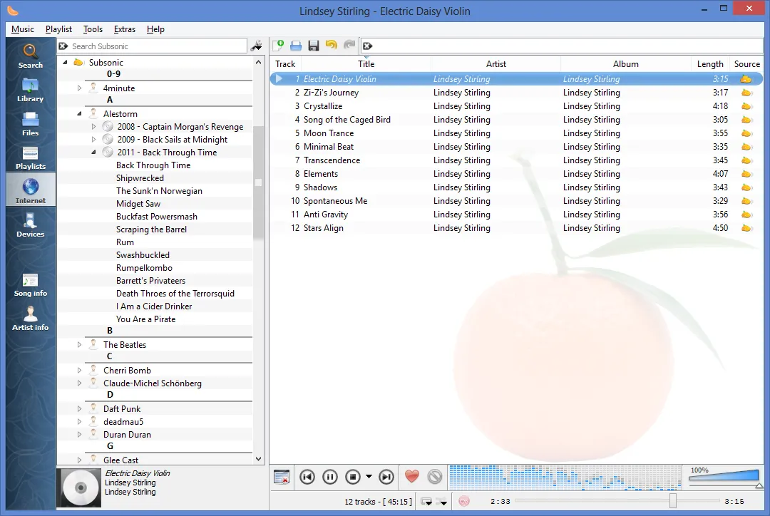 Công cụ quản lý thư viện và chỉnh sửa metadata nâng cao của Clementine