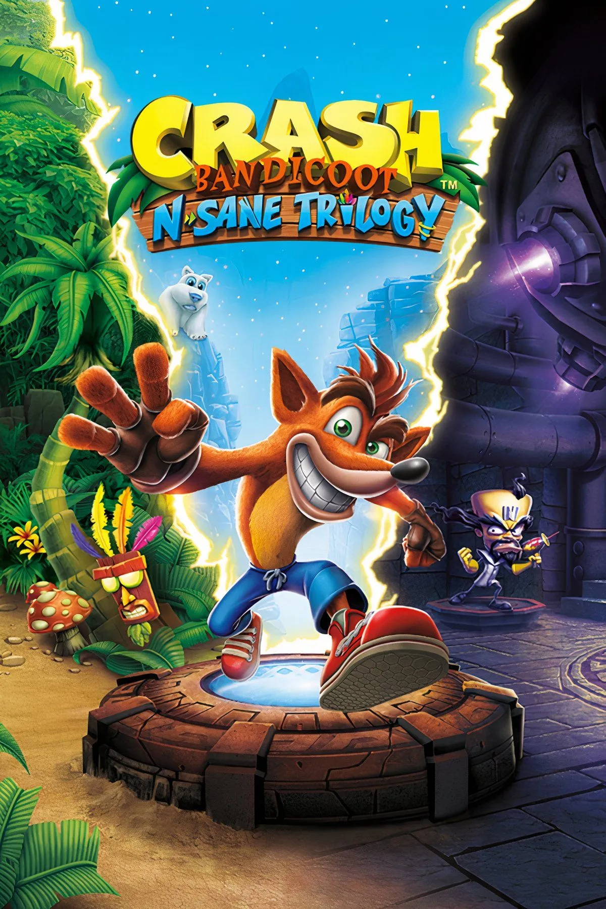 Crash Bandicoot N. Sane Trilogy với đồ họa được làm mới trong đợt giảm giá Steam Summer Sale.