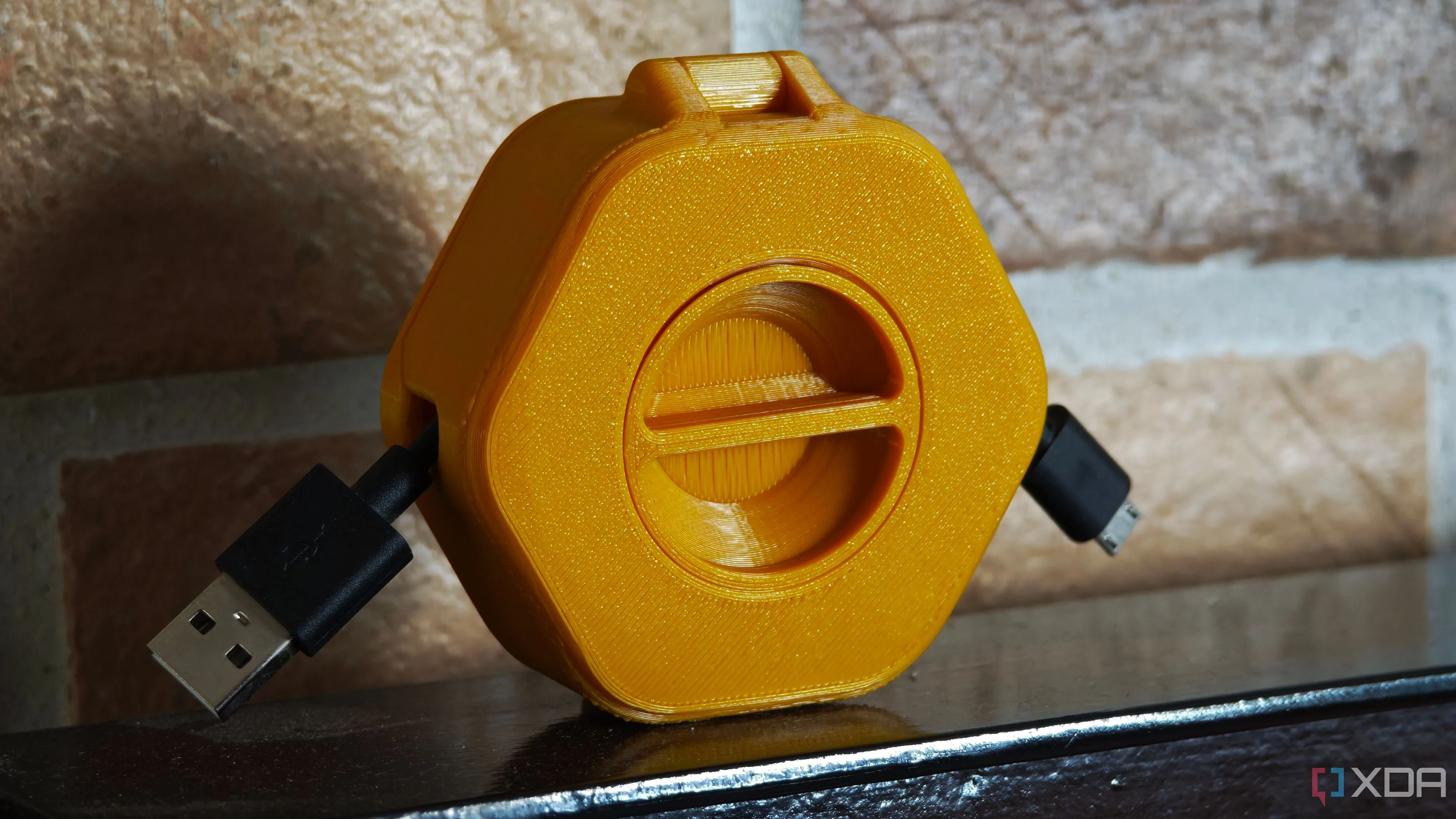 Cuộn dây cáp sạc 3D in tiện lợi khi du lịch