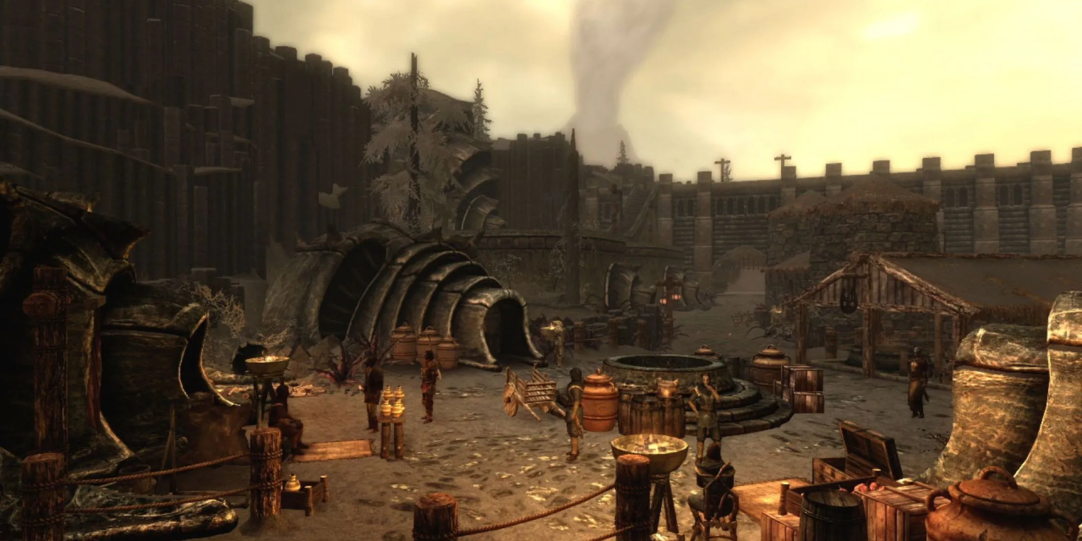 Dragonborn với trang bị đầy đủ trong The Elder Scrolls V: Skyrim