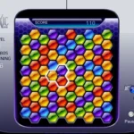 Game giải đố Hexic HD ở màn 1