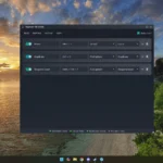 Giao diện chính của ứng dụng Explorer Tab Utility trên Windows, hiển thị các phím tắt mặc định và tùy chọn cấu hình.