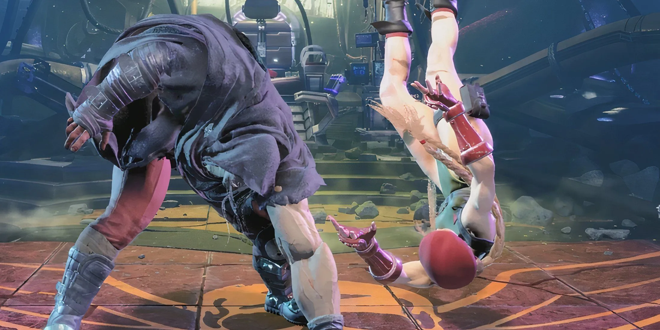 Giao diện chọn nhân vật trong Street Fighter 6 với Elena nổi bật cùng các nhân vật khác.