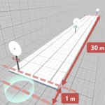 Giao diện game VR luyện mắt sử dụng Landolt ring để kiểm tra và cải thiện thị lực