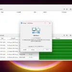 Giao diện giới thiệu ứng dụng LAN Share hiển thị thông tin về công cụ chia sẻ file nội bộ