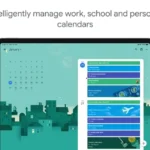 Giao diện Google Calendar trên iPad hiển thị các tác vụ và sự kiện đồng bộ từ Google Tasks