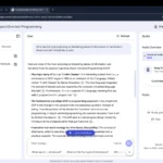 Giao diện Google NotebookLM hiển thị các kết quả tổng hợp thông tin từ nguồn đã tải lên
