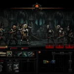 Giao diện hệ thống Stress trong Darkest Dungeon, minh họa sự suy yếu tinh thần của nhân vật trong game nhập vai