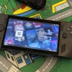 Giao diện màn hình đăng nhập SteamOS trên máy chơi game cầm tay Asus ROG Ally X