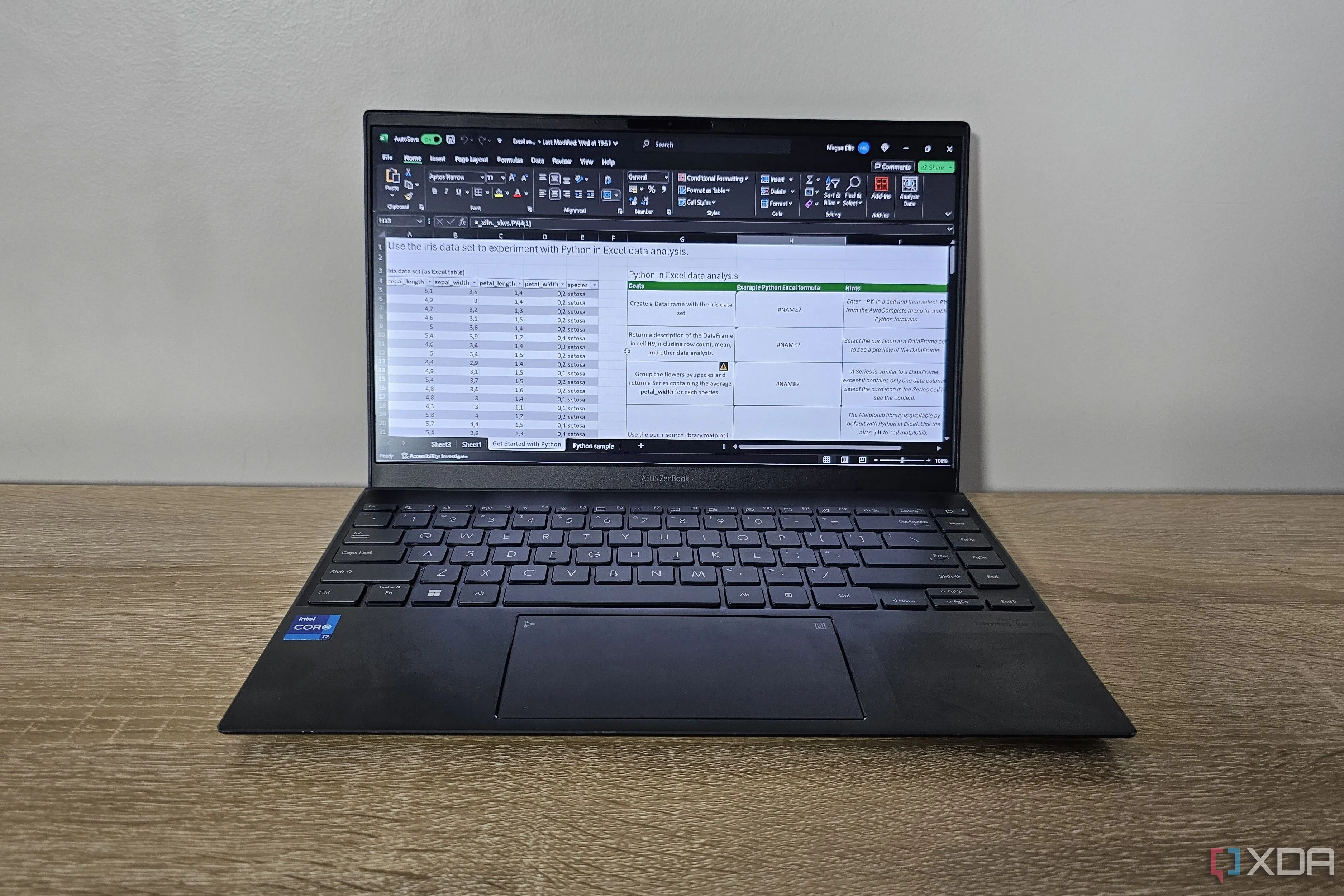 Giao diện Microsoft Excel hiển thị bảng tính với các hàng và cột dữ liệu