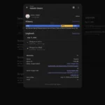 Giao diện theo dõi cảm biến Steam trong Home Assistant với thuộc tính trò chơi đang hoạt động
