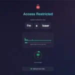 Giao diện tiện ích Scream to Unlock yêu cầu người dùng la hét để mở khóa truy cập mạng xã hội