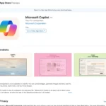 Giao diện ứng dụng Microsoft Copilot trên hệ điều hành macOS