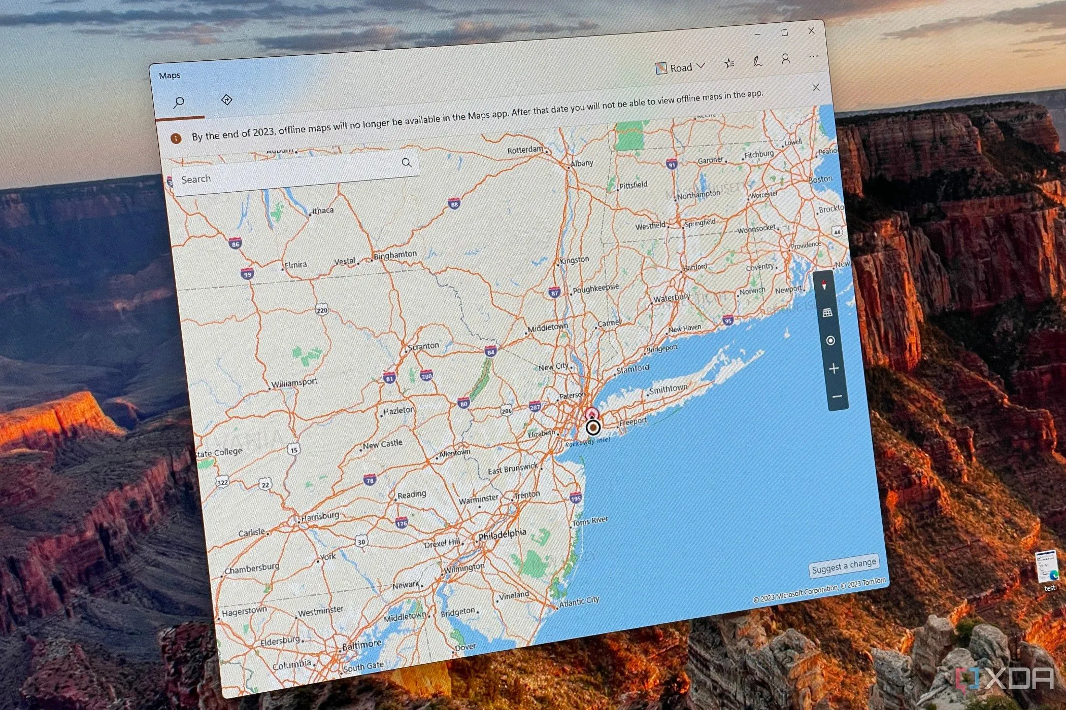 Giao diện ứng dụng Windows Maps trên Windows 11 chuẩn bị ngừng hoạt động