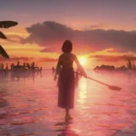 Góc nhìn toàn cảnh thế giới Spira hùng vĩ trong Final Fantasy X, minh họa vẻ đẹp độc đáo của các địa điểm như Besaid và Luca.