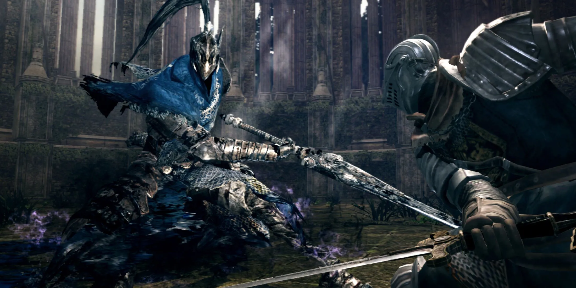 Hiệp sĩ Artorias, một trong những trùm khó nhằn của Dark Souls.