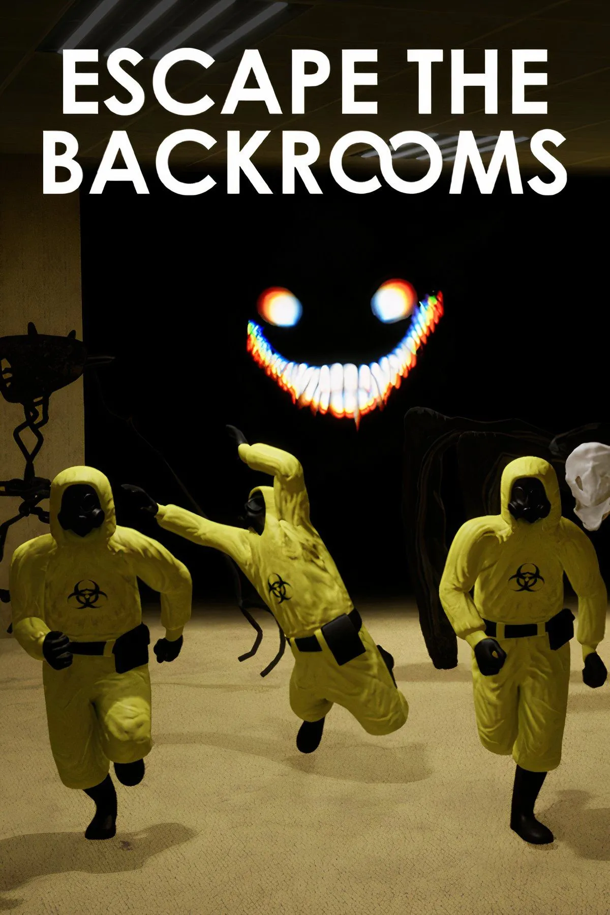 Hình ảnh các hành lang vô tận trong game kinh dị Escape the Backrooms