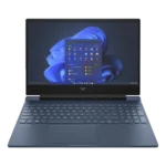 Hình ảnh cận cảnh laptop HP Victus 15t 2023 màu xanh hiệu năng cao