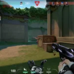 Hình ảnh game Valorant đang chạy trên máy tính, minh họa tầm quan trọng của độ trễ thấp trong game FPS