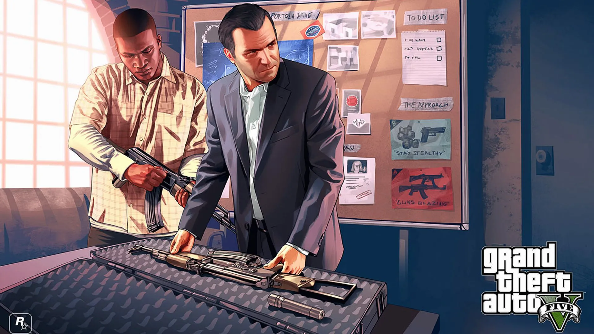 Hình ảnh gameplay đặc sắc từ Grand Theft Auto V, tựa game có lượng xem cao nhất trên Twitch năm 2024