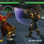 Hình ảnh gameplay Mortal Kombat: Deadly Alliance, đại diện cho kỷ nguyên 3D của dòng game đối kháng.