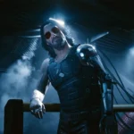 Hình ảnh Johnny Silverhand (Keanu Reeves) trong Cyberpunk 2077 trên Nintendo Switch 2.