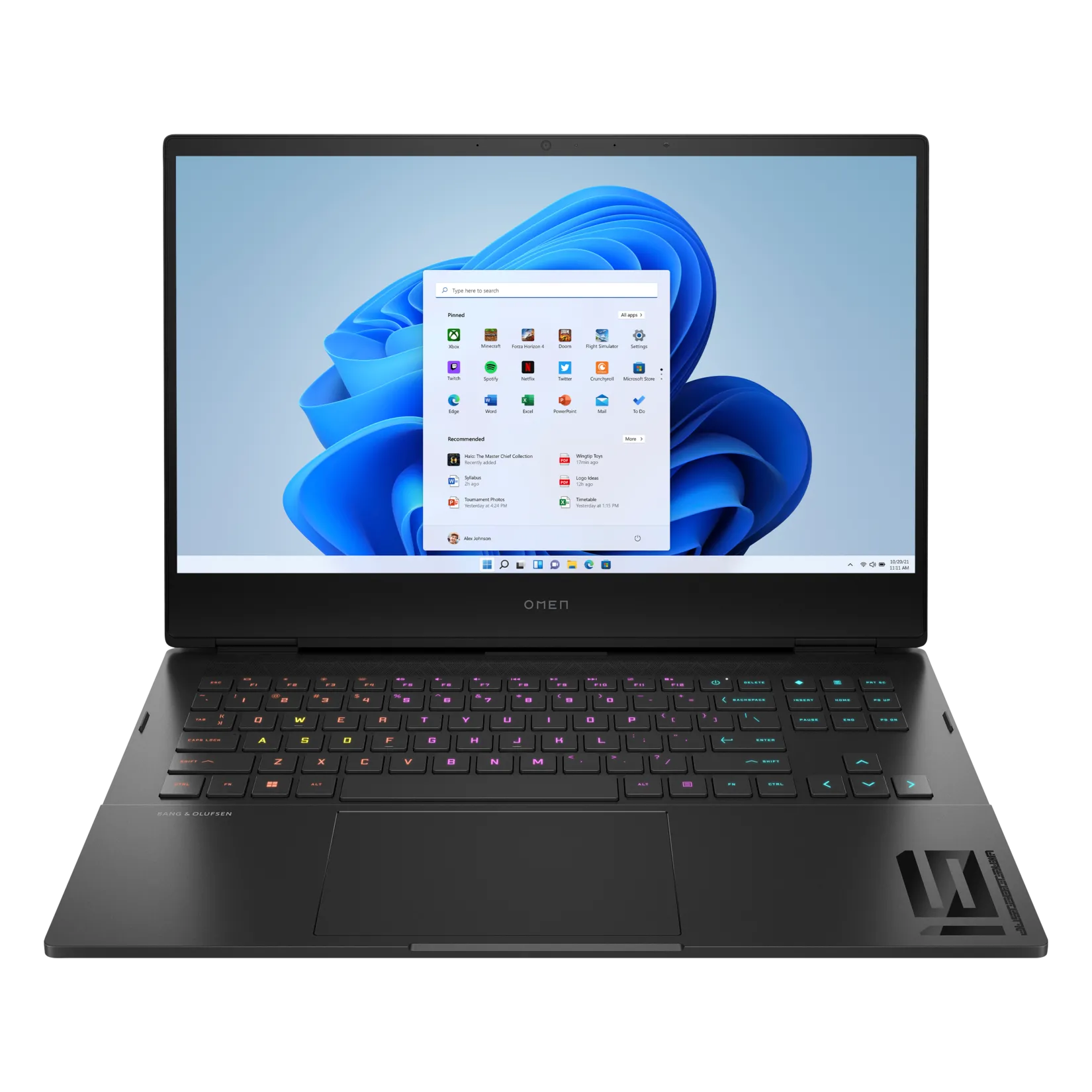 Hình ảnh laptop gaming HP Omen 16 phiên bản 2022 trang bị vi xử lý Intel