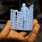 Hình ảnh minh họa một vật thể được in 3D, có thể giúp xác định dấu vân tay máy in 3D tạo ra nó.