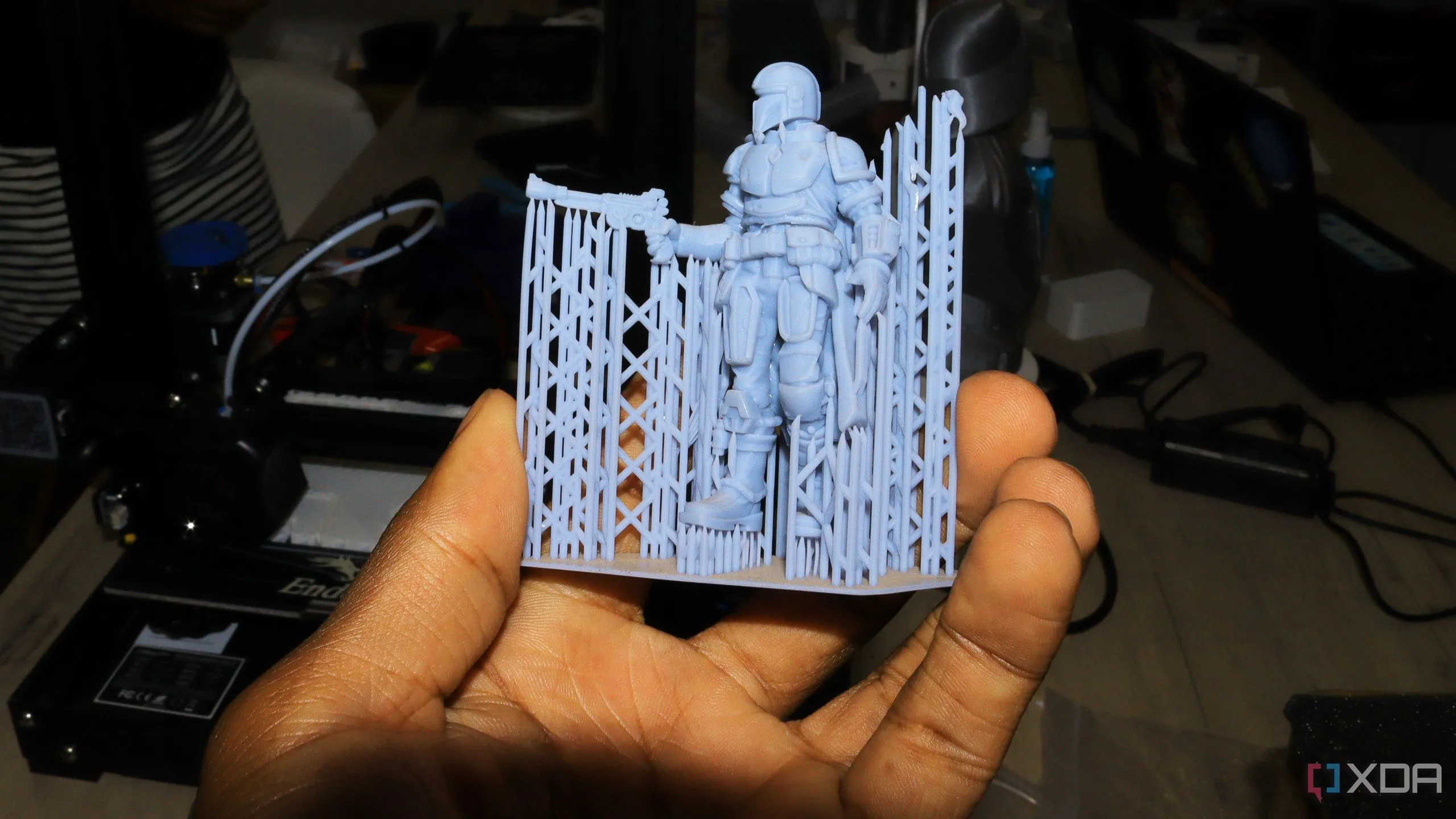 Hình ảnh minh họa một vật thể được in 3D, có thể giúp xác định dấu vân tay máy in 3D tạo ra nó.